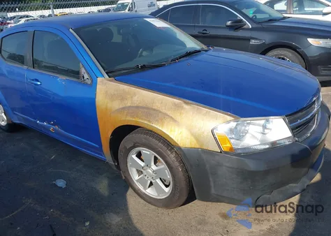 2008 Dodge Avenger Sxt из США, поврежденный, VIN 1B3LC56K98N172392